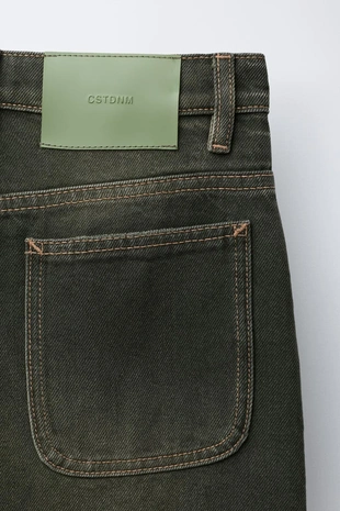 Джинсы BALLOON с эффектом потертости- Заказать в России