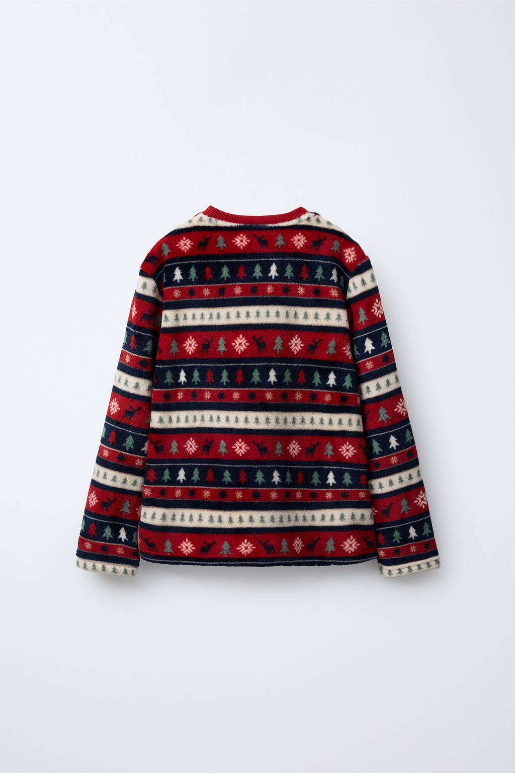 Пижама с деревом на мягкой ткани для возраста 6-14 лет