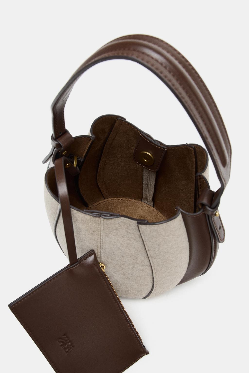 Сумка из ткани с отстрочкой topstitch