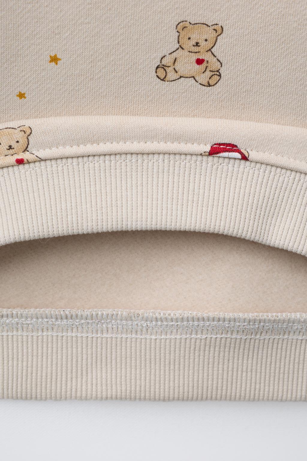 КОМПЛЕКТ ИЗ ТОЛСТОВКИ И БРЮК-ДЖОГГЕРОВ С МЕДВЕЖАТАМИ