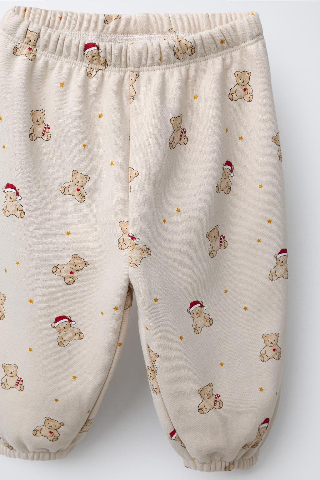 КОМПЛЕКТ ИЗ ТОЛСТОВКИ И БРЮК-ДЖОГГЕРОВ С МЕДВЕЖАТАМИ