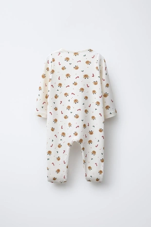 Комбинезон с оленями и регулируемыми штанинами- Заказать в России