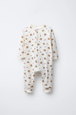 Комбинезон с оленями и регулируемыми штанинами- Заказать в России