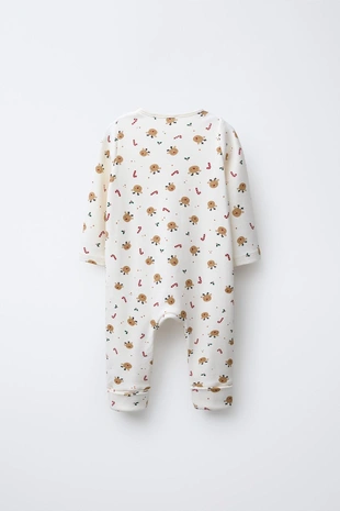 Комбинезон с оленями и регулируемыми штанинами- Заказать в России