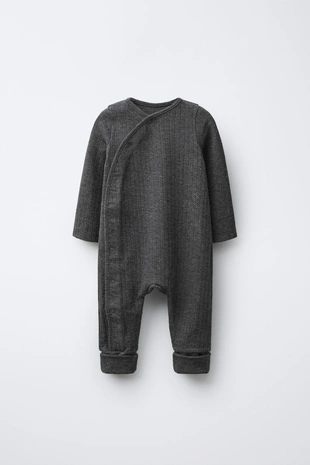 Комбинезон меланж с трансформирующимися ножками- Заказать в России