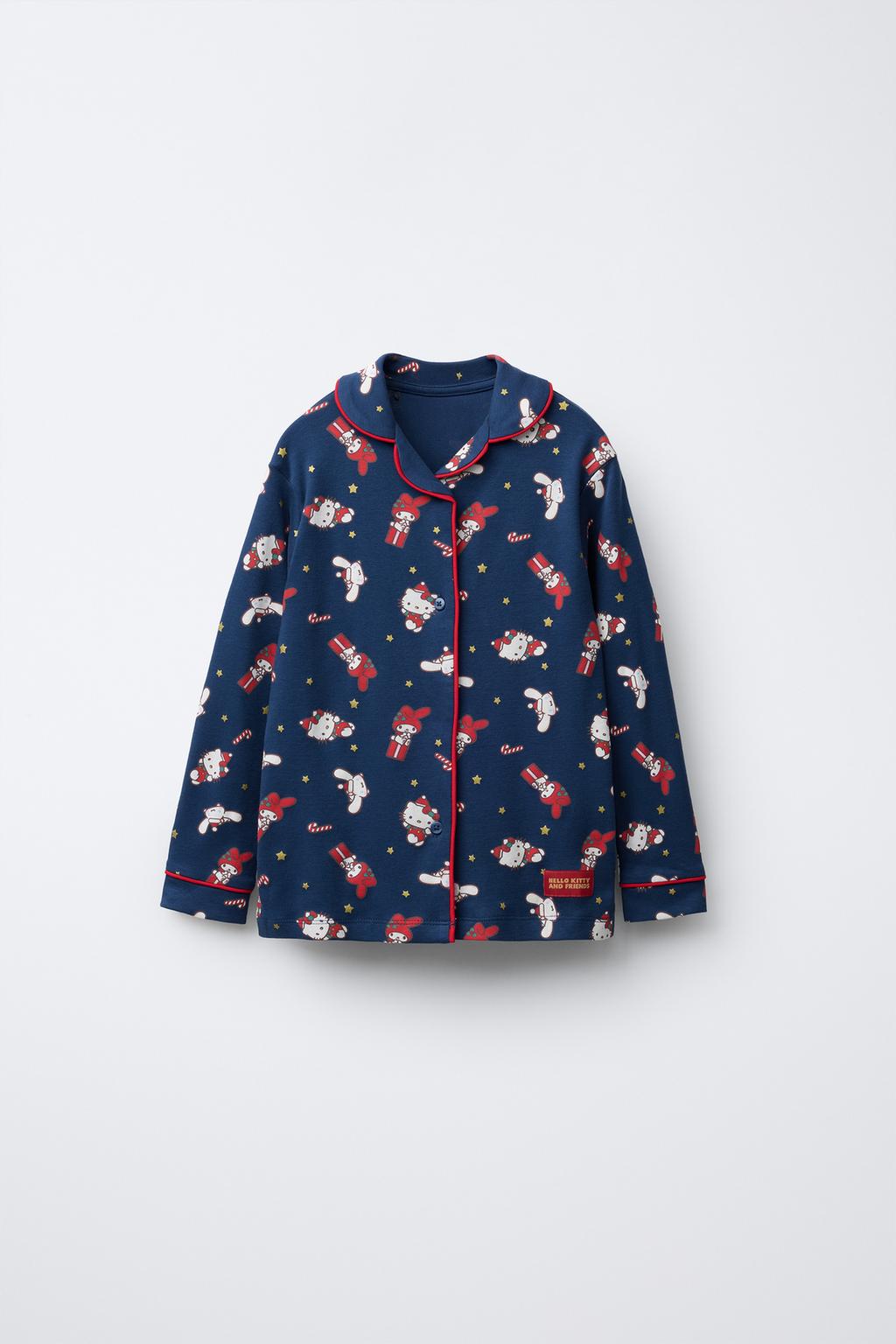 2-6 ЛЕТ/ПИЖАМА С ПРИНТОМ HELLO KITTY © SANRIO