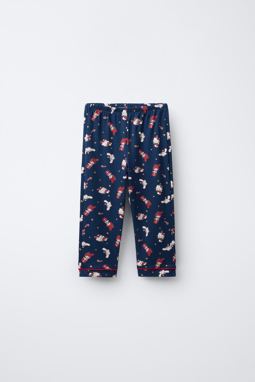 2-6 ЛЕТ/ПИЖАМА С ПРИНТОМ HELLO KITTY © SANRIO