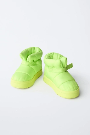 Yellow | 6147/630/300 - Zara Нейлоновые водоотталкивающие ботинки