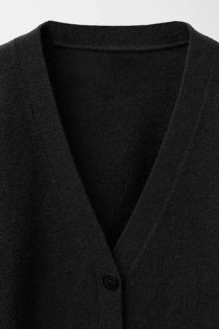 Black | 5536/705/800 - Zara Вязаный жакет