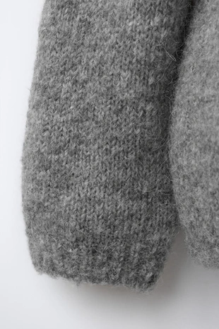 Жаккардовый кардиган из шерсти и альпаки- Заказать в России