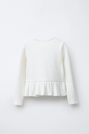 Футболка в рубчик SOFT TOUCH с бантами