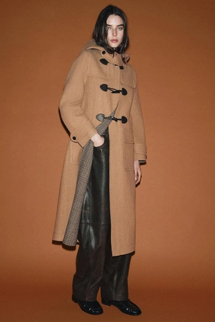 Chocolate | 3739/312/717 - Zara Базовые носки в рубчик