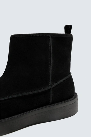 Кожаные ботинки- Заказать в России