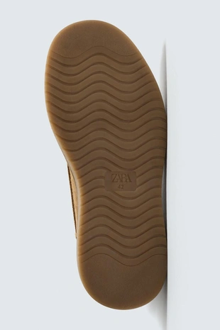 Кожаные ботинки