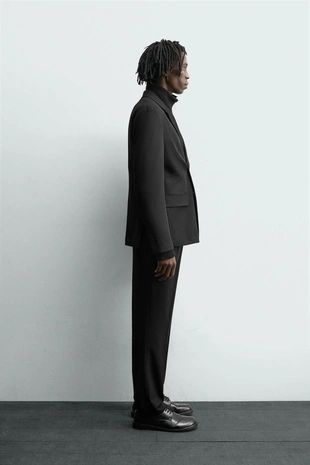 Костюмные брюки COMFORT со складками- Заказать в России