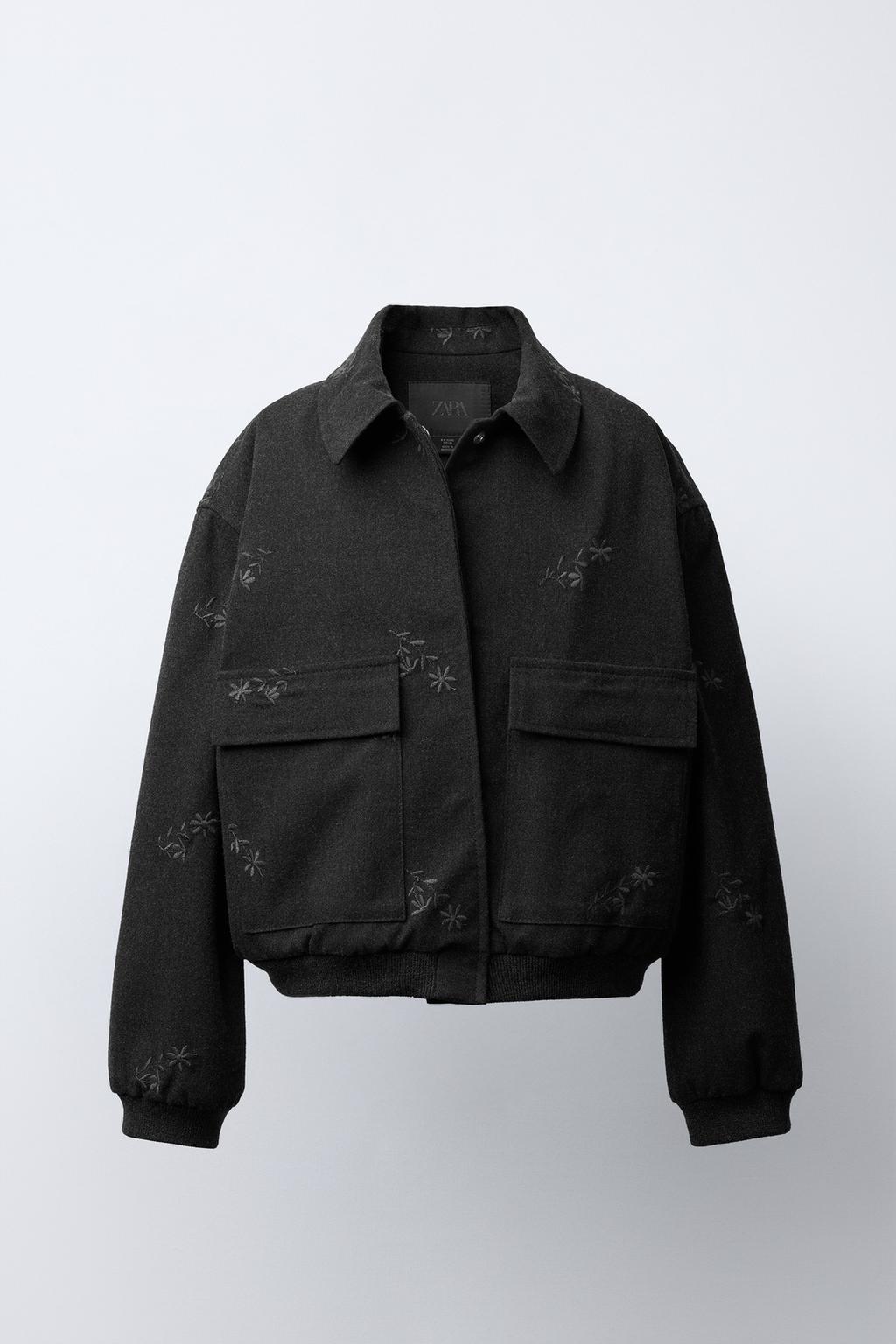 БОМБЕР С ВЫШИВКОЙ «ЦВЕТЫ»