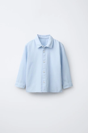 Blue | 1063/522/400 - Zara Рубашка со съемным бантом