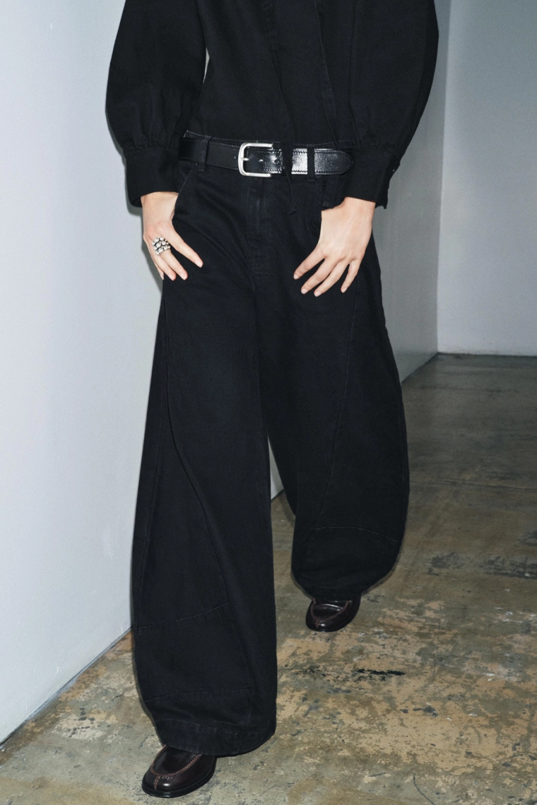 Джинсы с завышенной талией коллекции zw