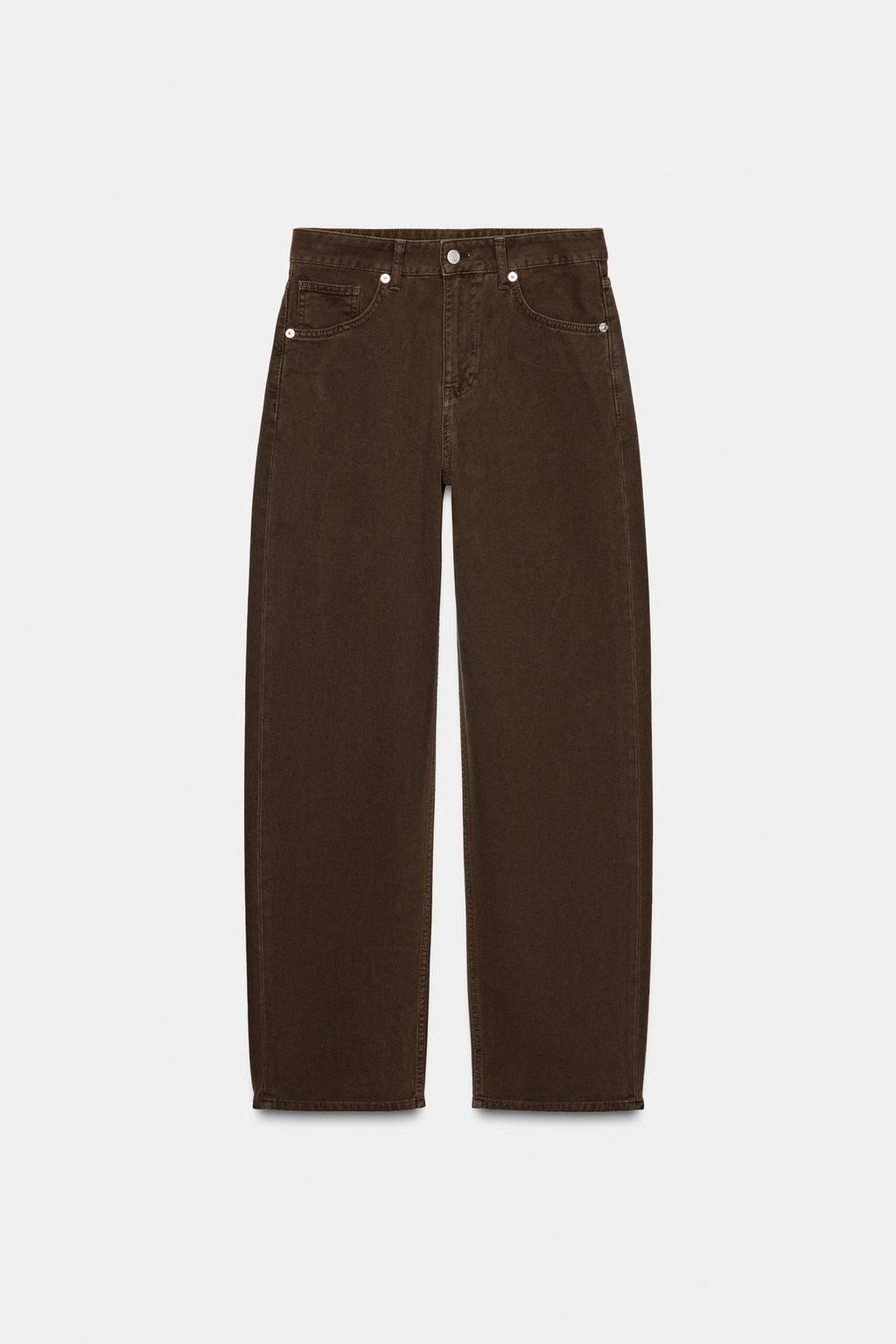 ДЖИНСЫ TRF BAGGY СО СРЕДНЕЙ ПОСАДКОЙ