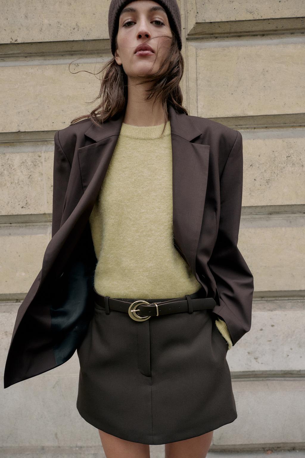 ЮБКА-ШОРТЫ С РЕМНЕМ