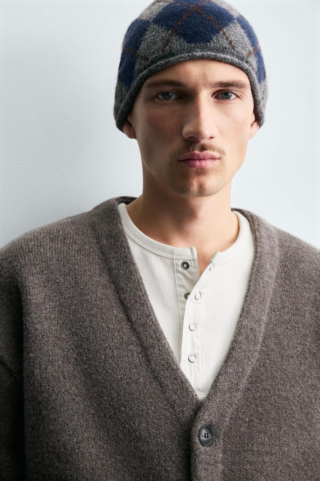 КАРДИГАН ИЗ РЕЛЬЕФНОГО ТРИКОТАЖА