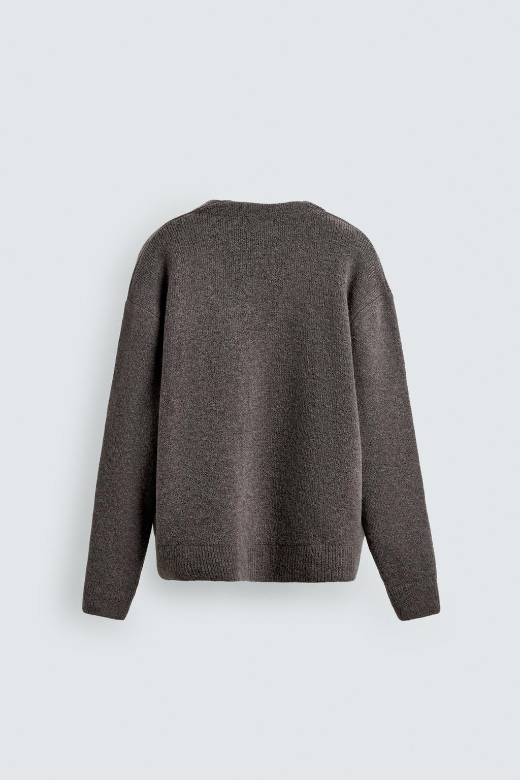 КАРДИГАН ИЗ РЕЛЬЕФНОГО ТРИКОТАЖА