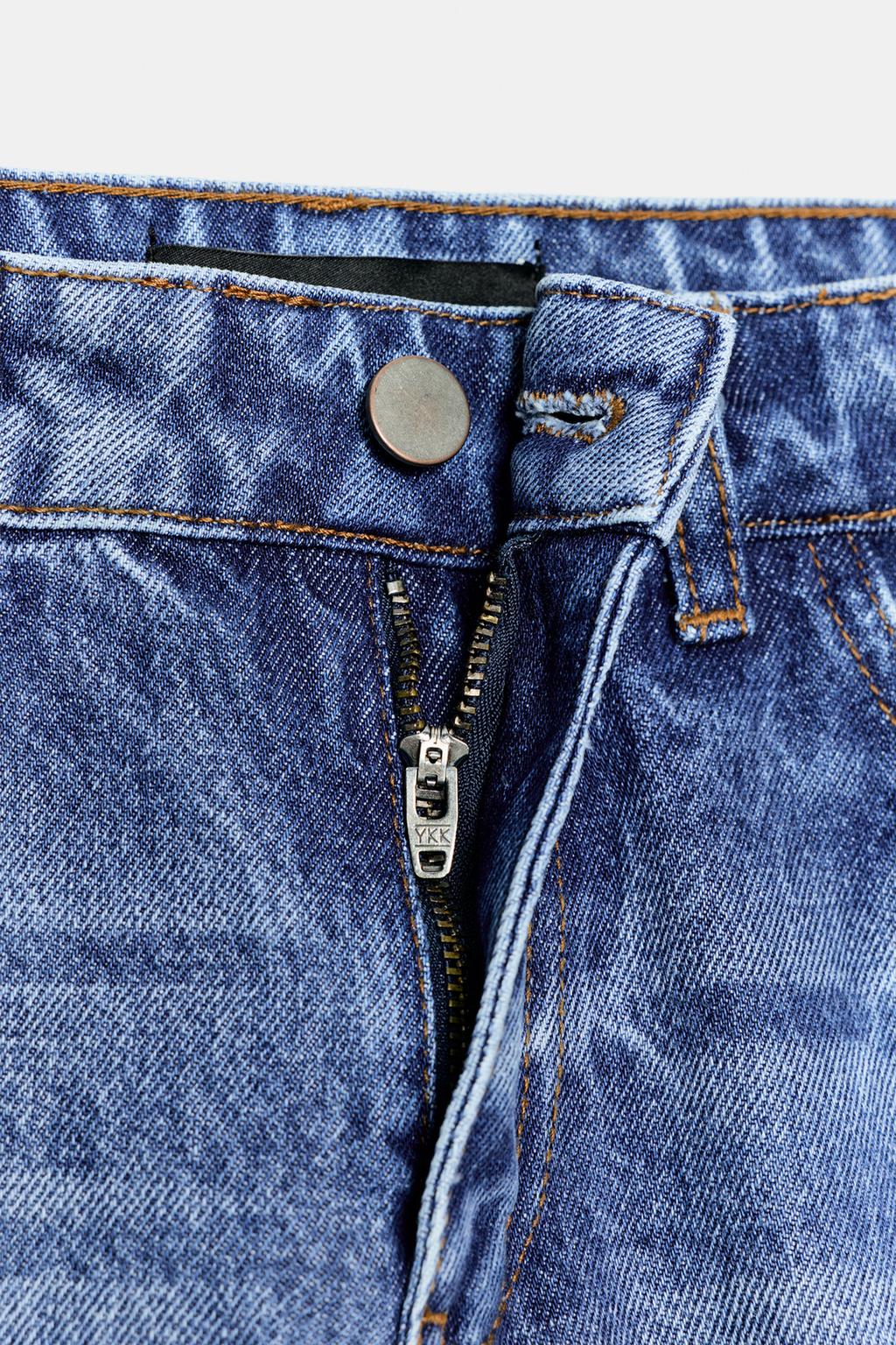 Джинсы z1975 straight с низкой посадкой