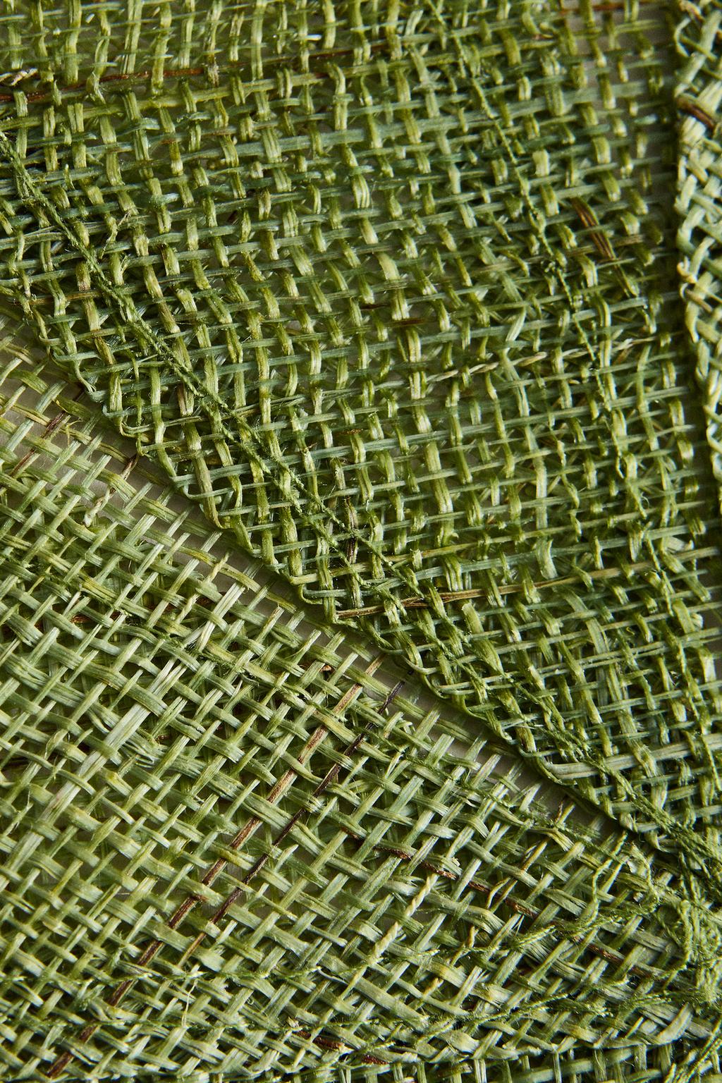 Плетеный текстильный подстаканник flower ramie