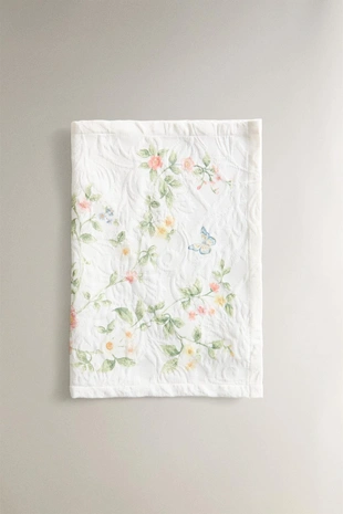 Купить Zara Салфетка с флористическим дизайном из жаккарда