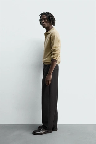 Поло из 100% шерсти- Заказать в России