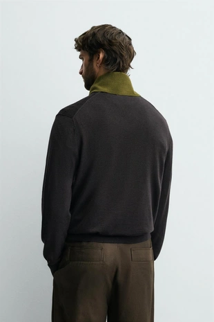 Поло из 100% шерсти- Заказать в России