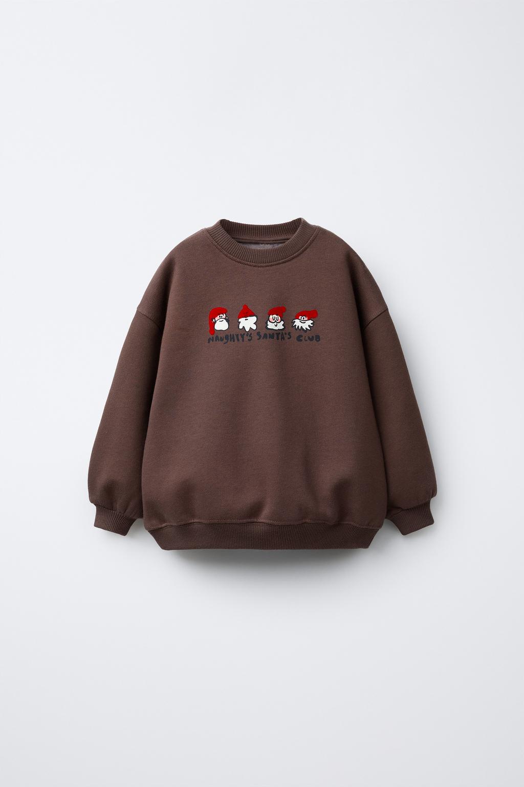 ТОЛСТОВКА «ДЕД МОРОЗ» С РЕЛЬЕФНЫМ ПРИНТОМ