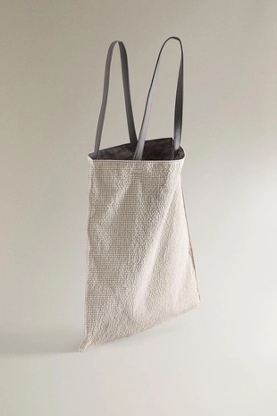 Сумка-тоут в клетку, с двухсторонним дизайном- Заказать в России