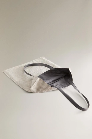 Сумка-тоут в клетку, с двухсторонним дизайном- Заказать в России