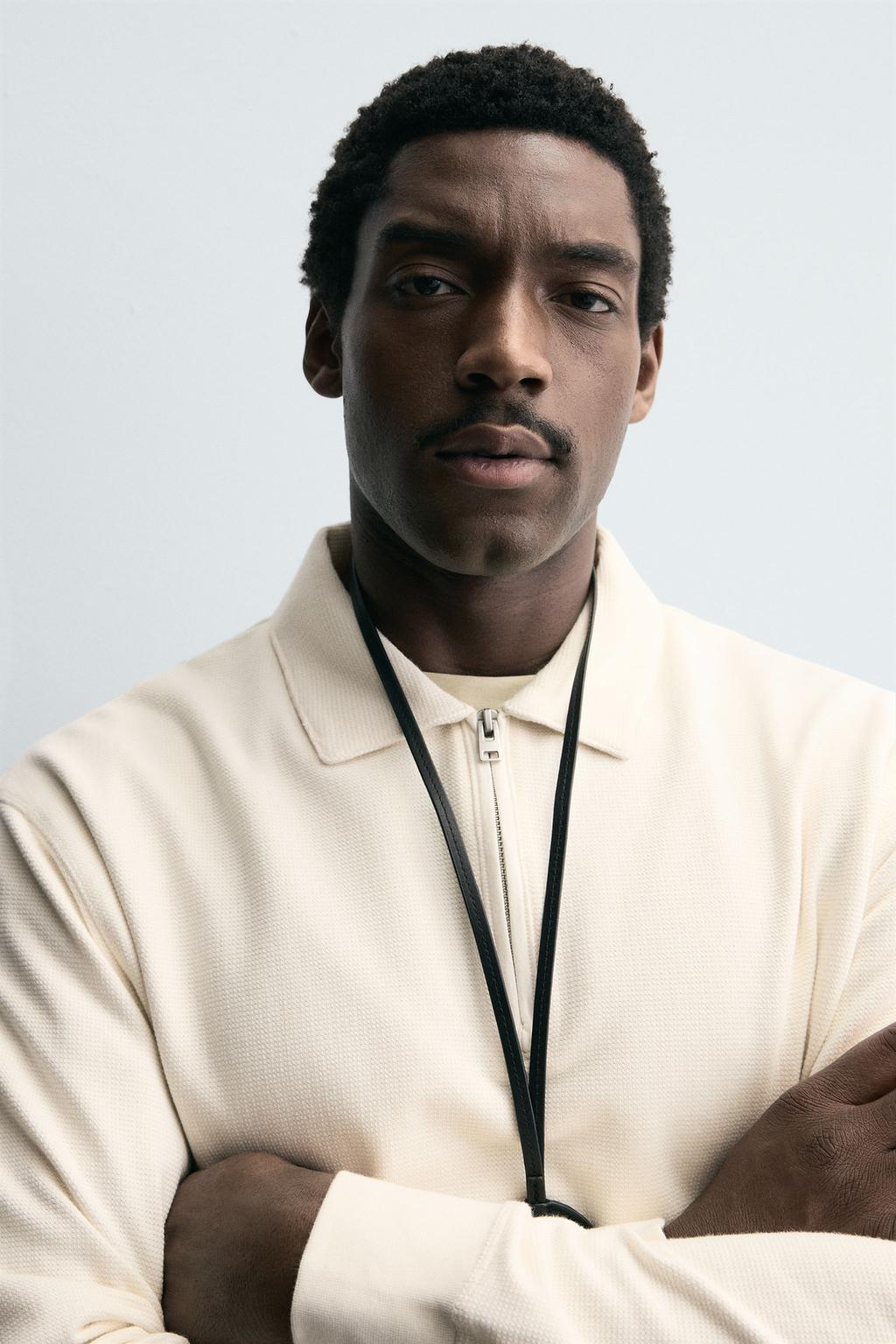 ПОЛО СТРУКТУРНОЕ НА МОЛНИИ