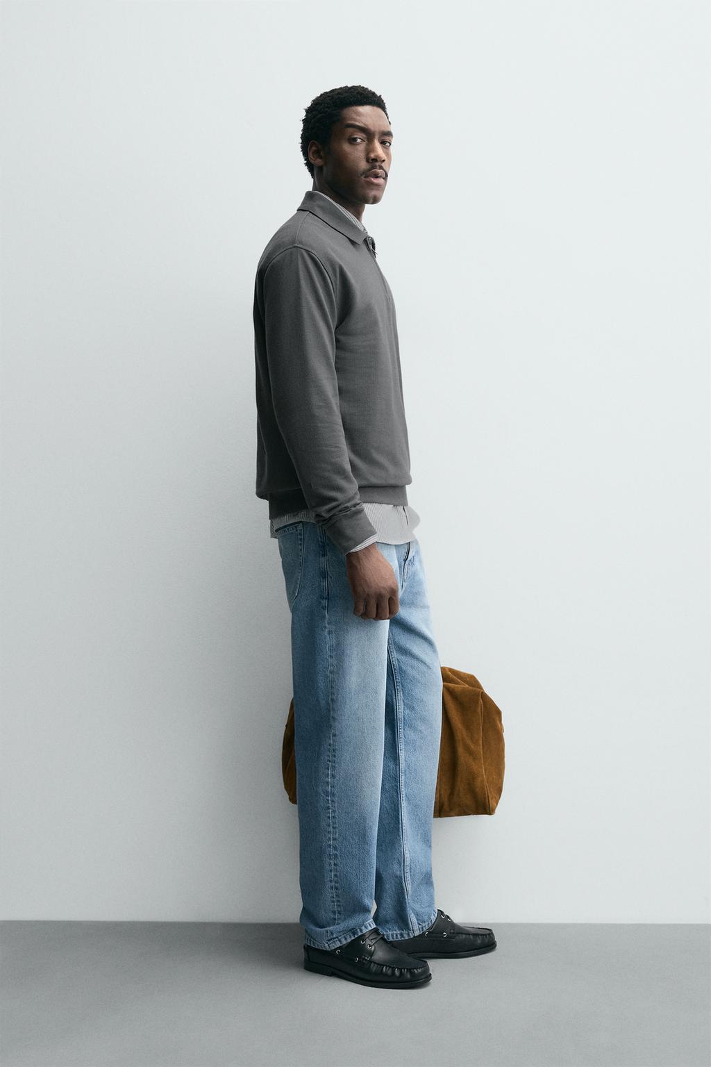 ПОЛО СТРУКТУРНОЕ НА МОЛНИИ