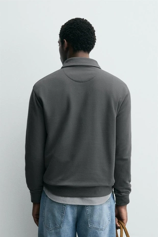 Поло структурное на молнии- Заказать в России