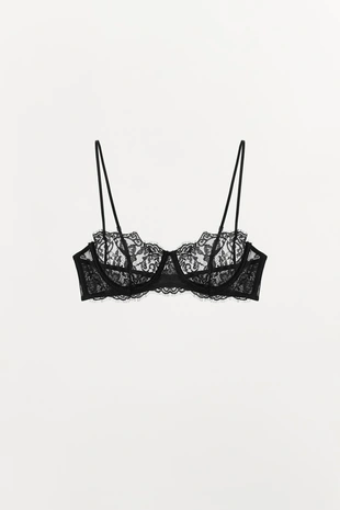 Кружевной бюстгальтер на косточках- Заказать в России