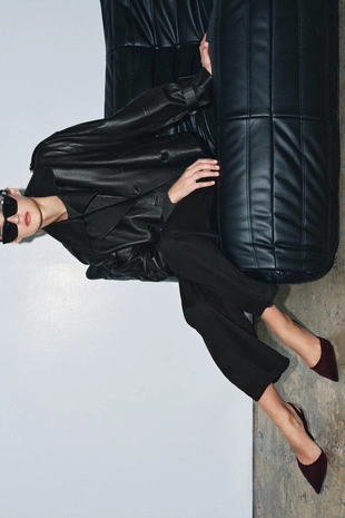 Бархатистые туфли на высоком каблуке- Заказать в России