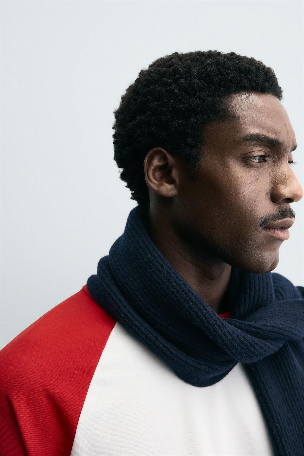 ФУТБОЛКА С ЦВЕТОВЫМИ БЛОКАМИ И РУКАВОМ РЕГЛАН