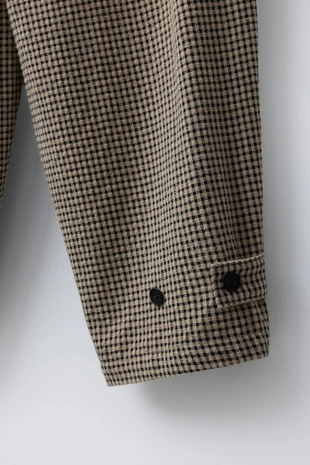 Брюки BAGGY в клетку виши- Заказать в России