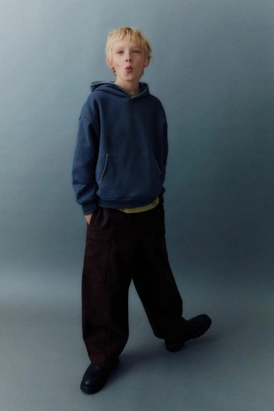 Брюки BAGGY с карманами- Заказать в России