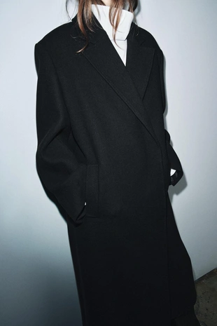 Пальто из смесовой шерсти — ZW COLLECTION- Заказать в России