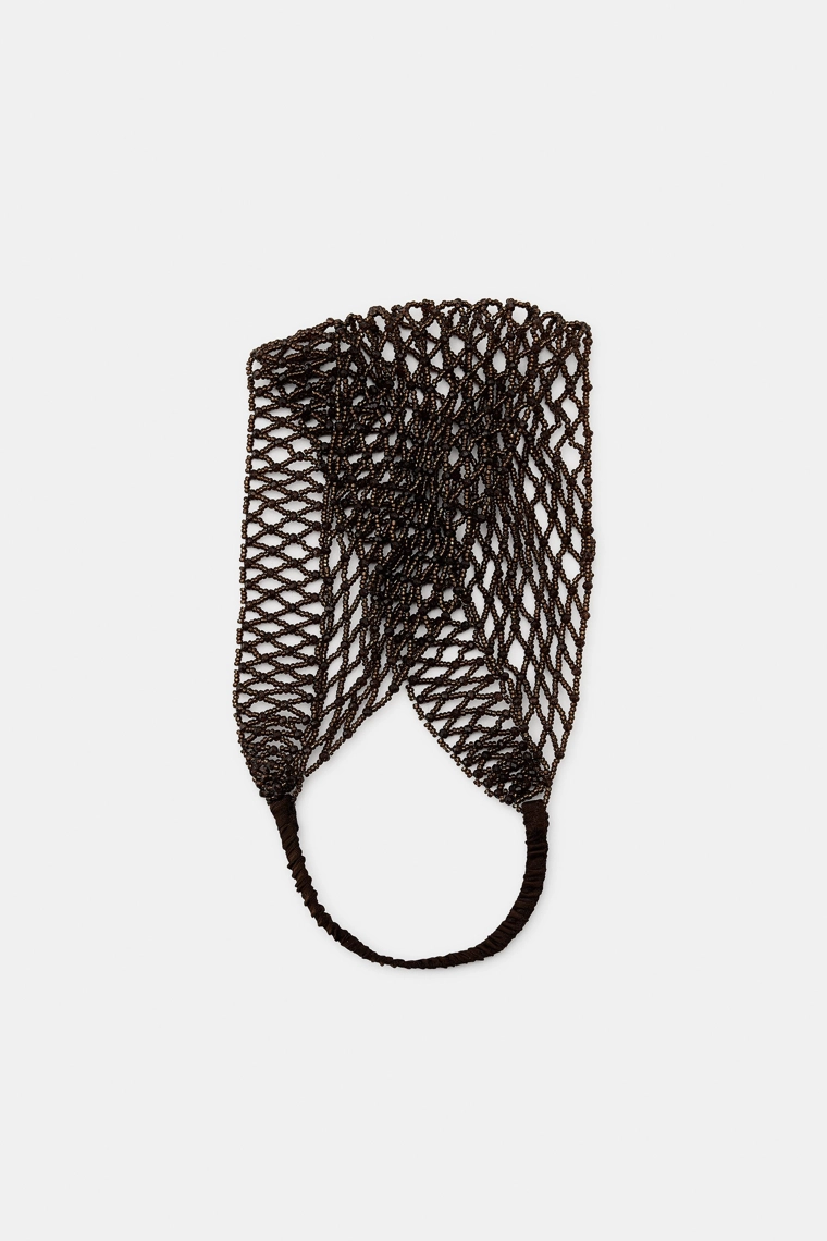 Ободок с бисером и стразами в лимитированной коллекции