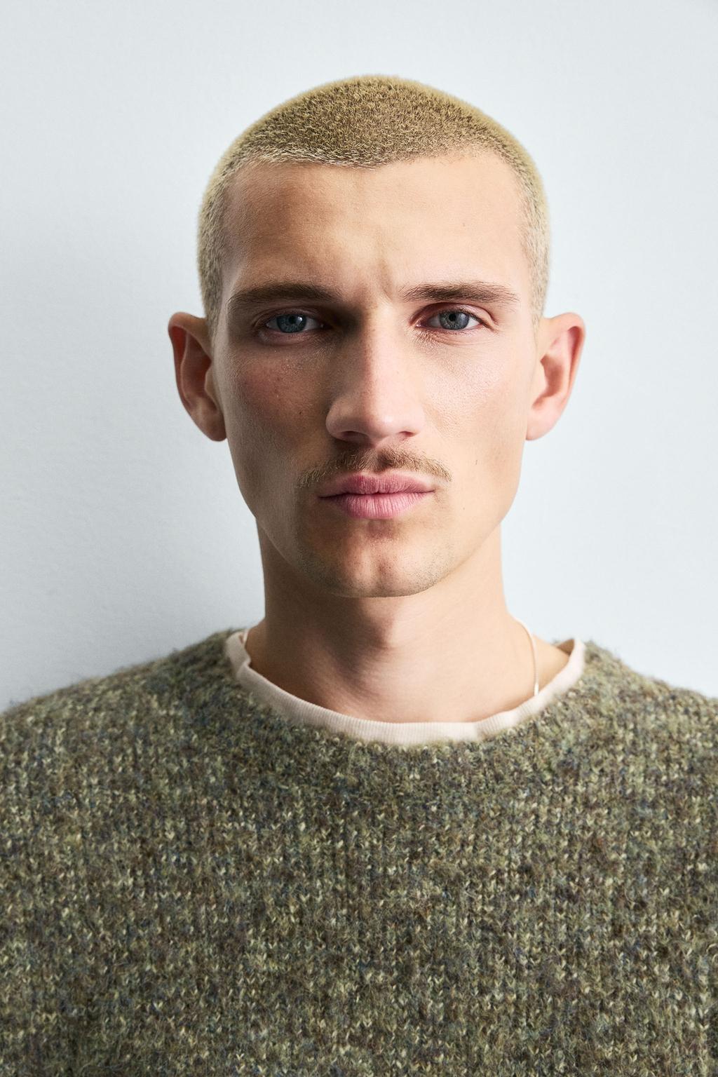 СВИТЕР ИЗ РЕЛЬЕФНОГО БУКЛЕ