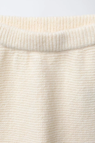 Ecru | 2582/360/712 - Zara Трикотажные брюки гарем