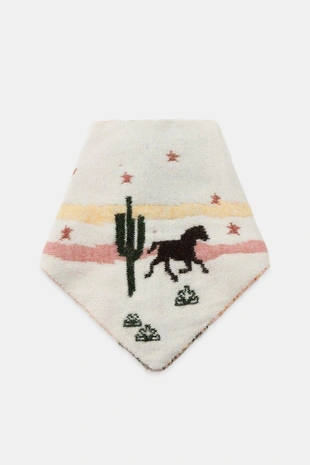 Трикотажная бандана с принтом- Заказать в России