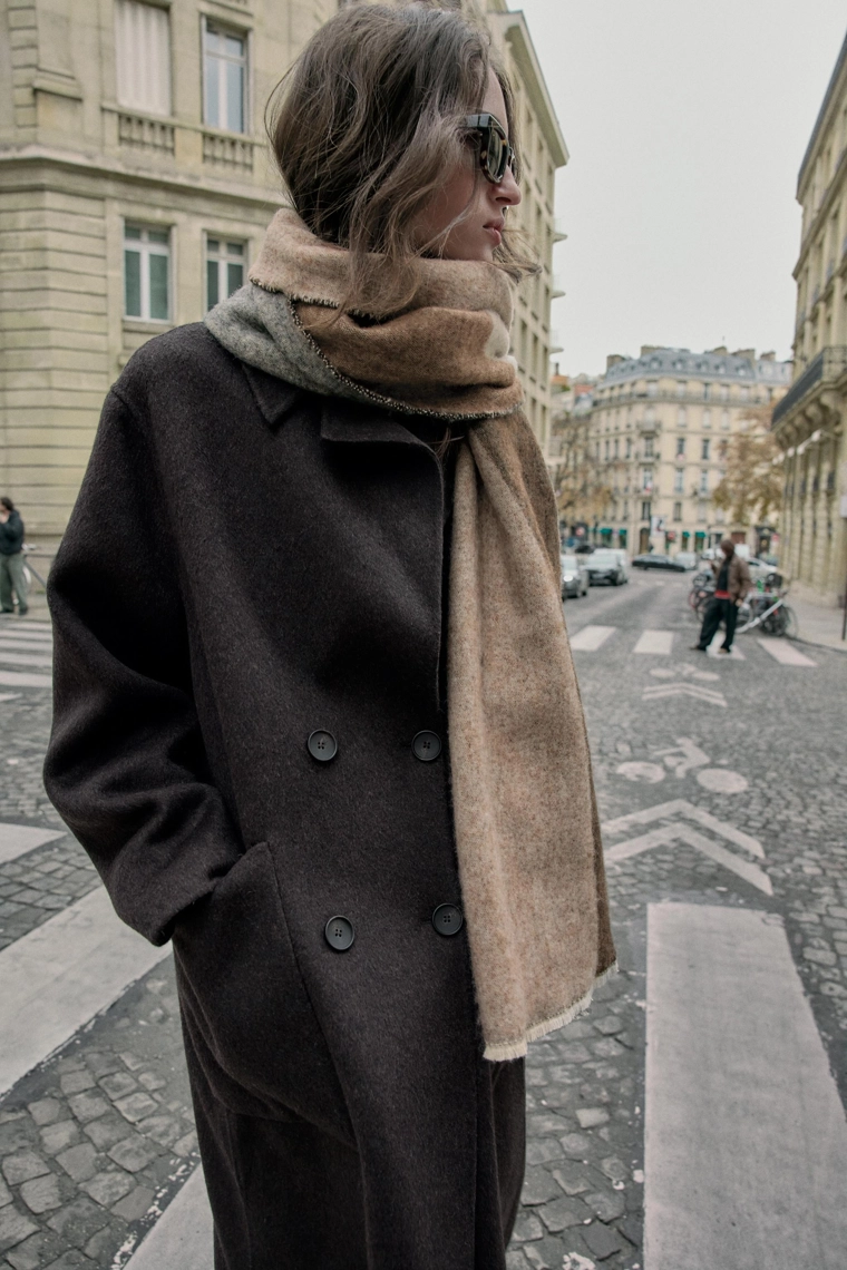 Палантин из жаккарда