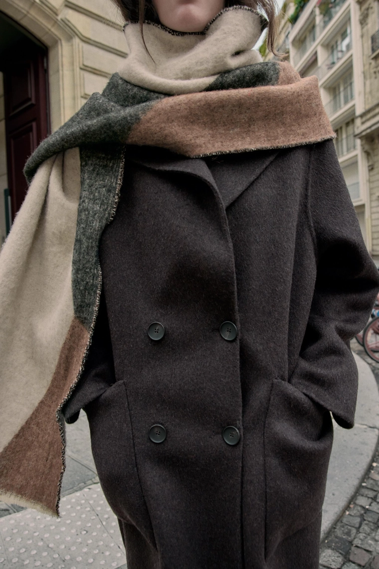 Палантин из жаккарда