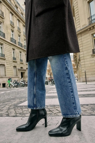 Ботильоны на высоком каблуке- Заказать в России